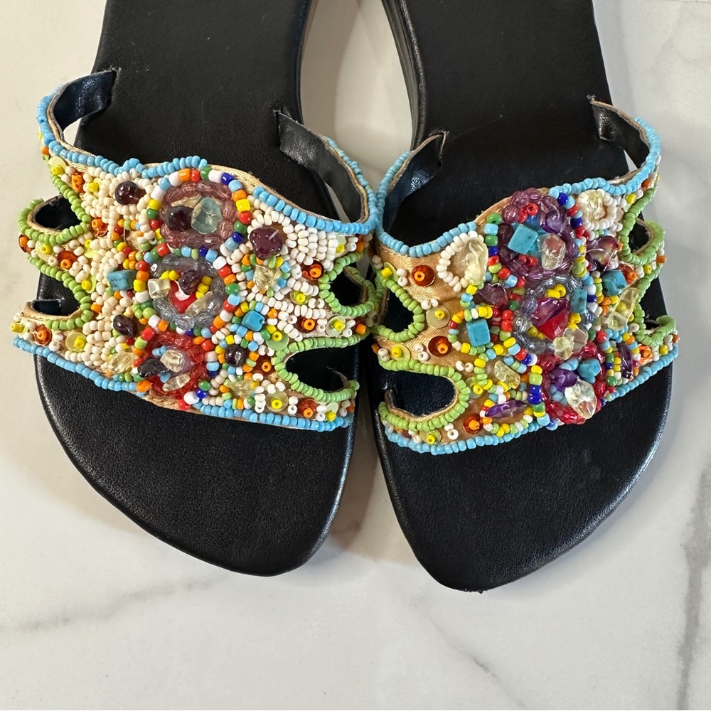 Marc Modavi Beaded Deborah Sandal Slide 7